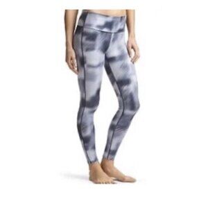 Athleta Leggings XS Alpine Chaturanga Gray Athletic Workout Ankle Length